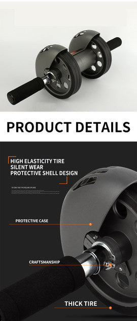 Power Stretch Wheel Roller for Abs Fitness & Body Toning