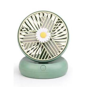 Portable Compact USB Rechargeable Desk Fan with Adjustable Speed