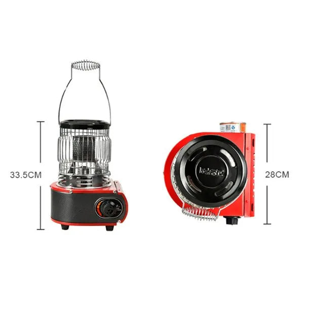 Portable Gas Heater & Stove for Camping, Home & Outdoors