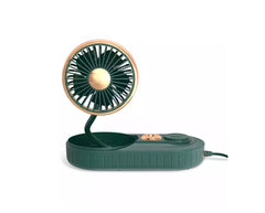 Adjustable Portable Mist Cooling Fan with Adjustable Speed - USB Powered