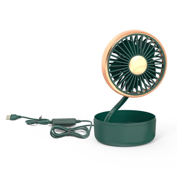 Adjustable Portable Mist Cooling Fan with Adjustable Speed - USB Powered