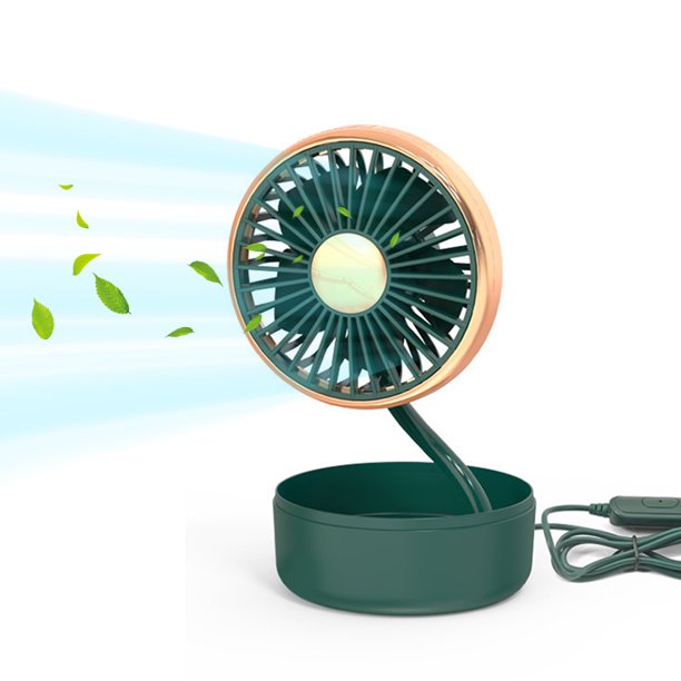 Adjustable Portable Mist Cooling Fan with Adjustable Speed - USB Powered
