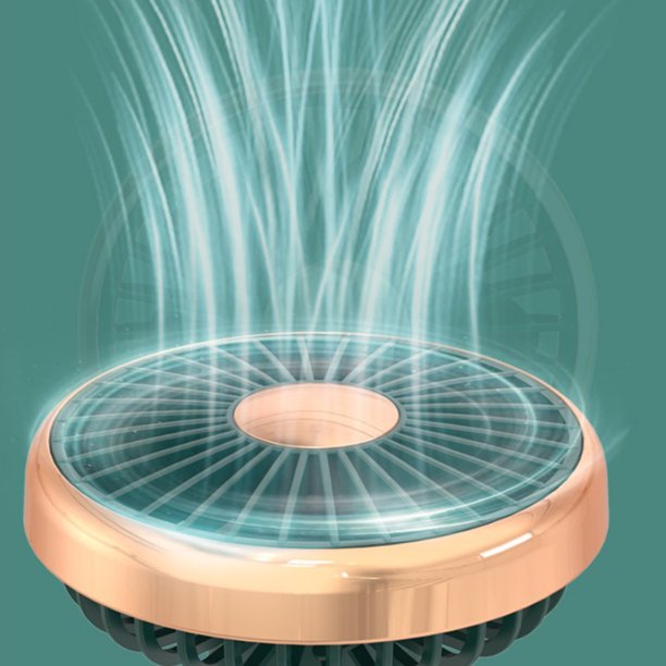 Adjustable Portable Mist Cooling Fan with Adjustable Speed - USB Powered