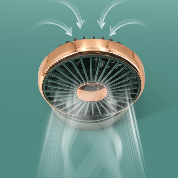 Adjustable Portable Mist Cooling Fan with Adjustable Speed - USB Powered