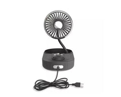 Adjustable Portable Mist Cooling Fan with Adjustable Speed - USB Powered