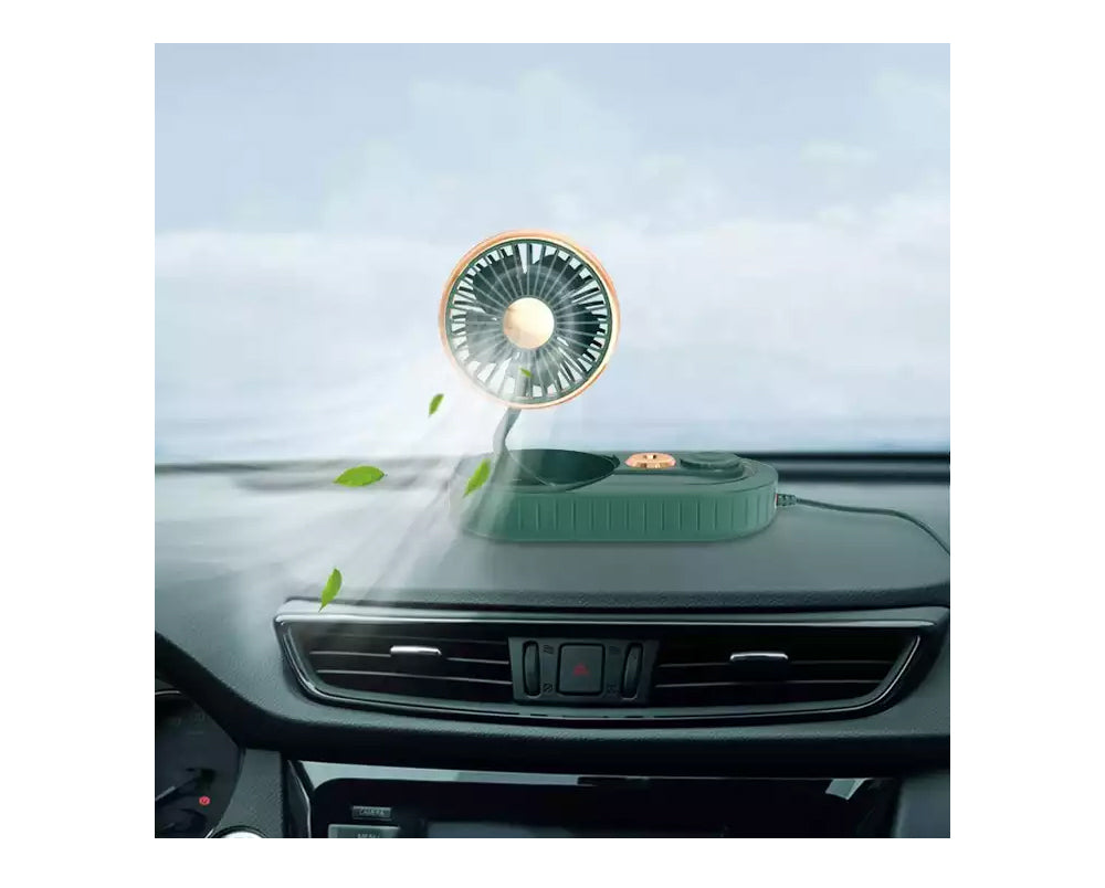 Adjustable Portable Mist Cooling Fan with Adjustable Speed - USB Powered