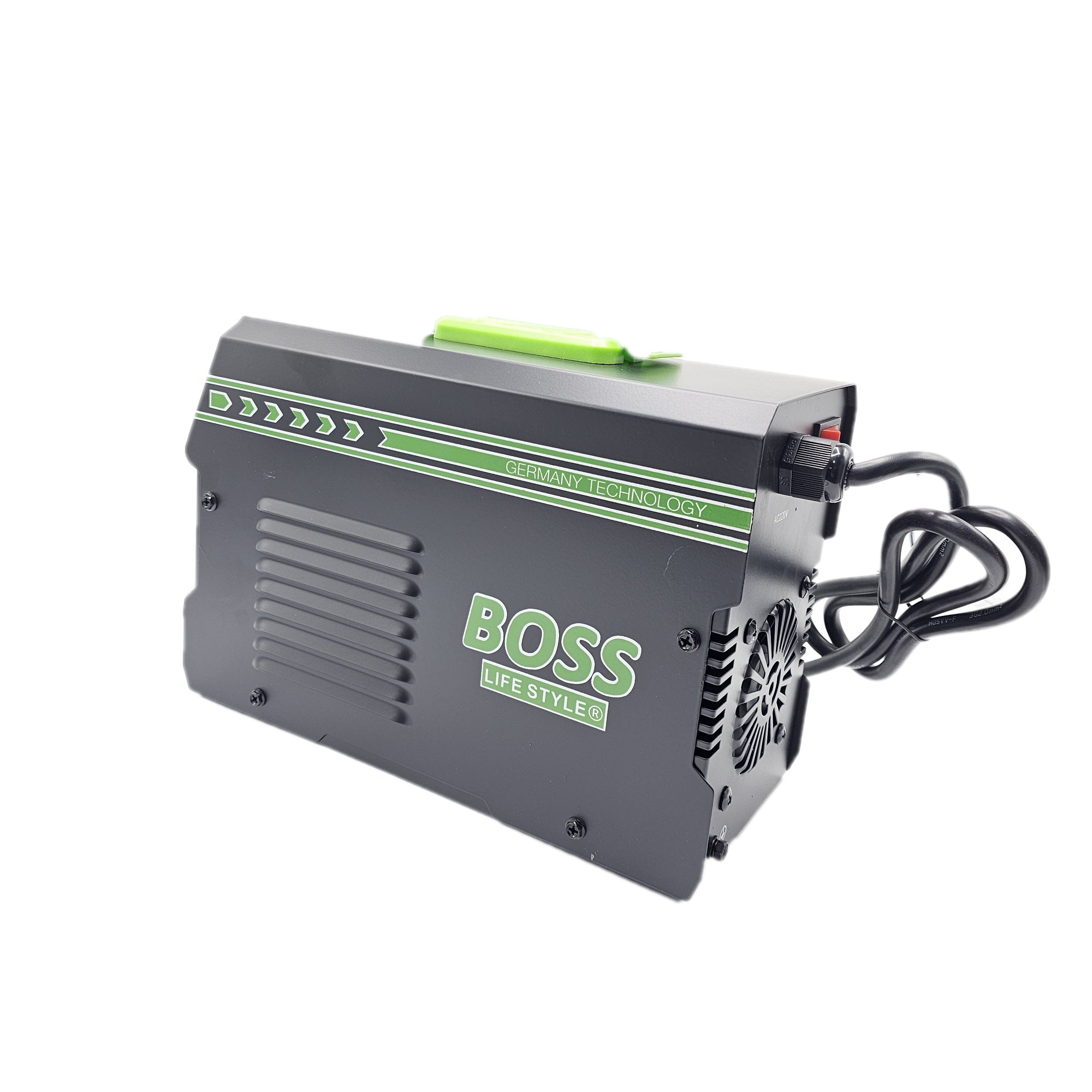BOSS MMA-400 DC Inverter Welding Machine with Arc Force & Current Control, German Technology, 220V Input, Digital Display, Lightweight with Case