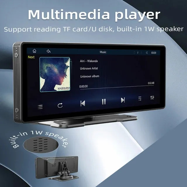 10.26-inch Portable Car Player with Apple CarPlay & Android Auto