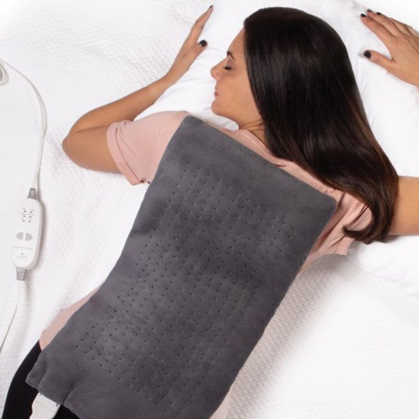 Massaging Heating Weighted Pad for Targeted Muscle and Joint Relief