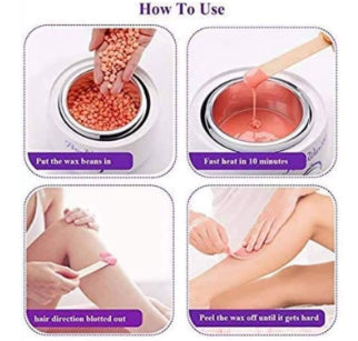 500ml Portable Wax Heating Melting Pot Machine for Hair Waxing