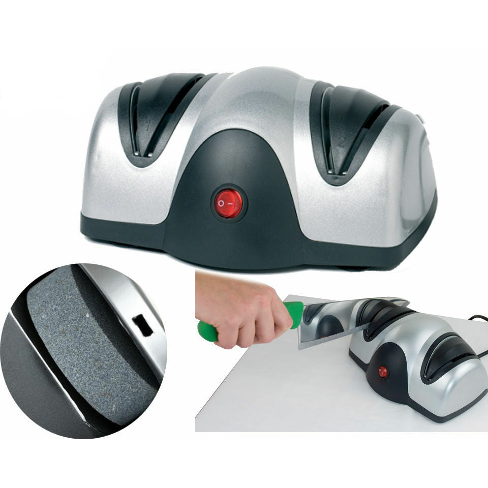 Electric Blade Sharpener for Knives and Blades with Anti-slip Technology