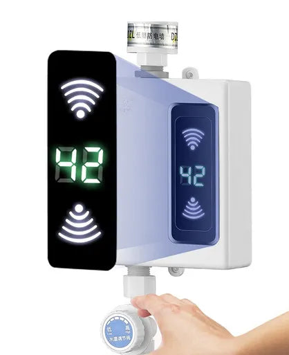 Multipurpose Instant Thermostatic Electric Water Heater with Shower Head and Temperature Control & Display