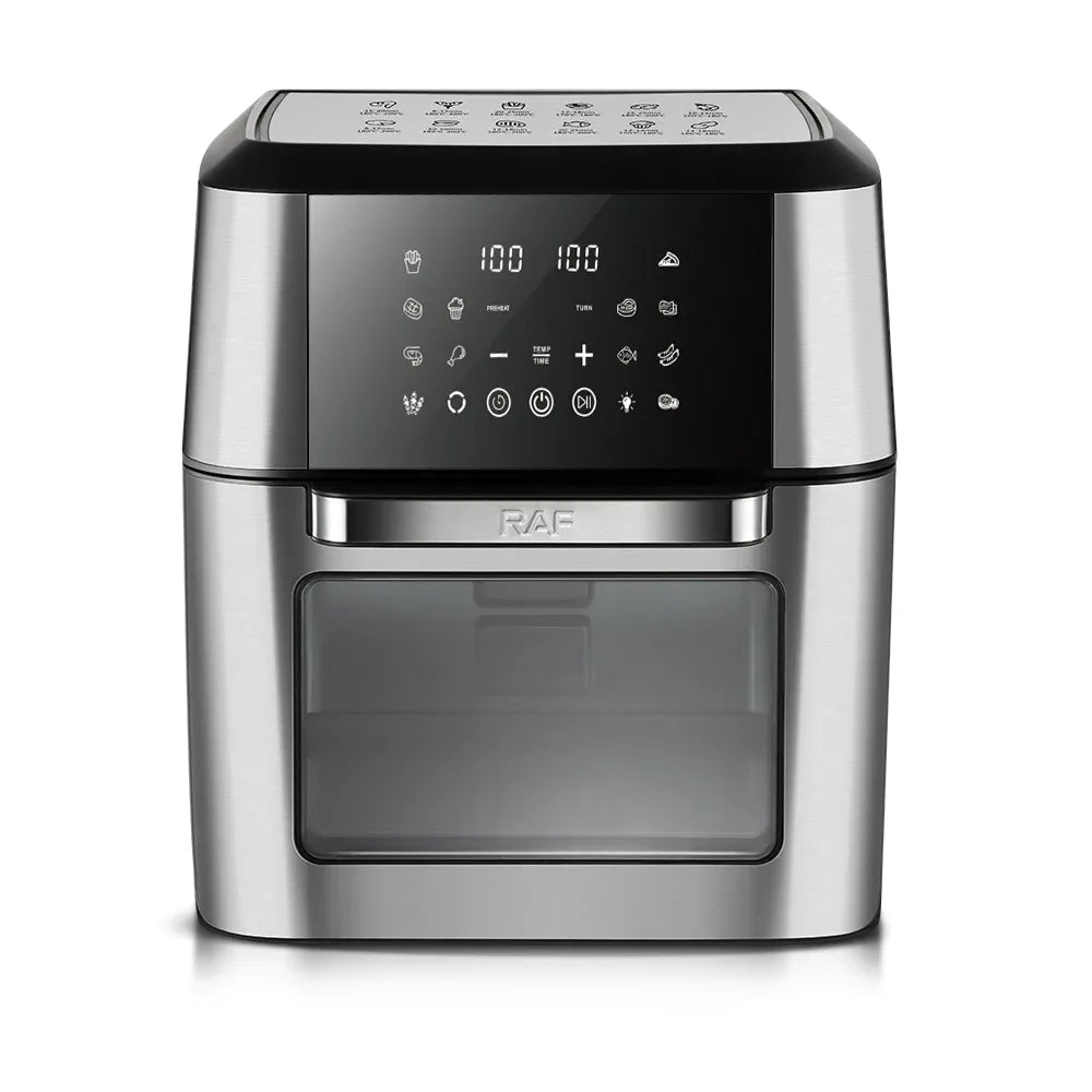 RAF 12L Multifunctional Digital Air Fryer with Dehydrator & Rotisserie - 2000W