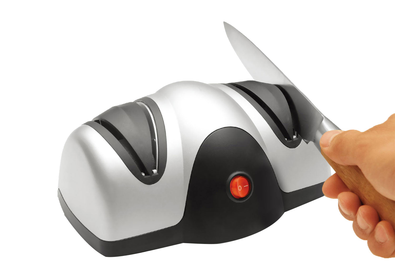 Electric Blade Sharpener for Knives and Blades with Anti-slip Technology