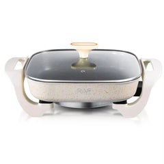 RAF Multi-Functional Electric Hot Pot - 5L Capacity, Non-Stick, Adjustable Temperature Control