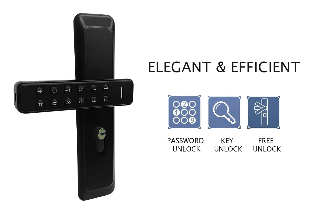 Smart Numeric Keypad Door Lock - Battery Operated