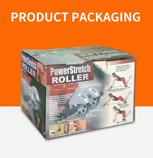 Power Stretch Wheel Roller for Abs Fitness & Body Toning
