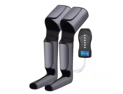 Rechargeable Cordless 360° Air Compression Leg Massager with Adjustable Intensity & Intelligent Control for Full Leg and Foot Massage