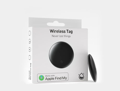 Rexzol Smart Bluetooth Tracker Key Tag for iOS Devices & IP68 Waterproofing with Global Positioning with Apple Find My App