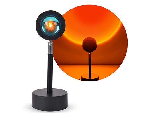 360° Rotatable LED Sunset Projection Lamp for Ambiance