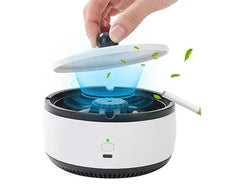 Advanced Smokeless Indoor Air Purifier Ashtray with Intelligent Smoke Capture & Easy Cleaning