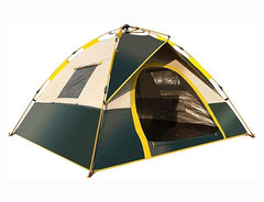 Instant Pop-Up Outdoor Camping Tent with Sunshade for 4 Persons - 210 x 210 x 140 cm
