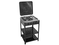 Boko Deluxe 4 Burner Gas Stove with Auto Ignition & Detachable Legs for Outdoor Cooking, Home and Adventures