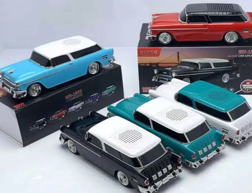 Classic Nomad Car Shaped Bluetooth Speaker with Led Lights