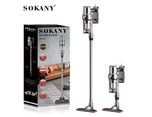 Sokany 2000W Cordless Handheld Vacuum Cleaner - Efficient and Versatile Cleaning Solution for Every Corner