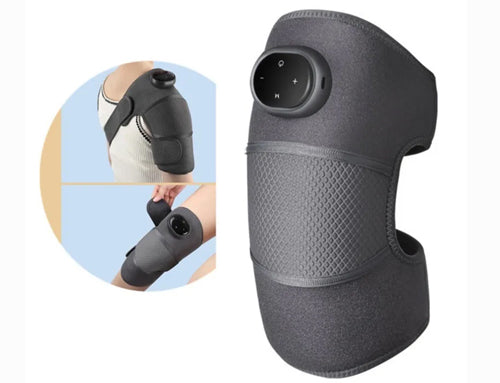 Pro 3-in-1 Heated Knee, Elbow & Shoulder Massager - Cordless & Rechargeable