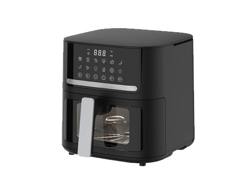 RAF 6.5L Digital Air Fryer with LCD Display & Adjustable Thermostat Control - 1600W