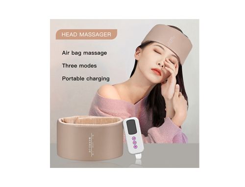 Portable Rechargeable Head Airbag Massager for Ultimate Relief & Comfort
