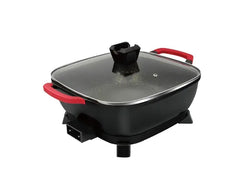 9-in-1 8 Litres Electric Cooking Pot for Frying, Grilling, Roasting, and More