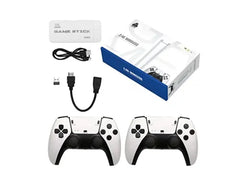 4K Retro Gaming Stick Console with 20,000+ Games and Dual Wireless Controllers