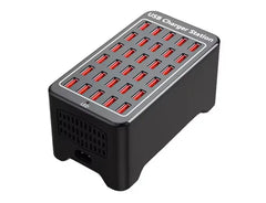 High-Power 30 Ports 150W Multi-Port Fast USB Charging Station for Multipurpose Usage