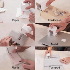 Portable Handheld Multi-Color Inkjet Bluetooth Printer for Multipurpose Usage