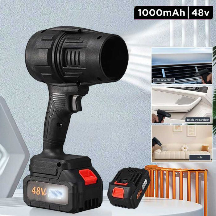 High Speed 48V Cordless Portable Turbo Blower Fan with Fast Charging