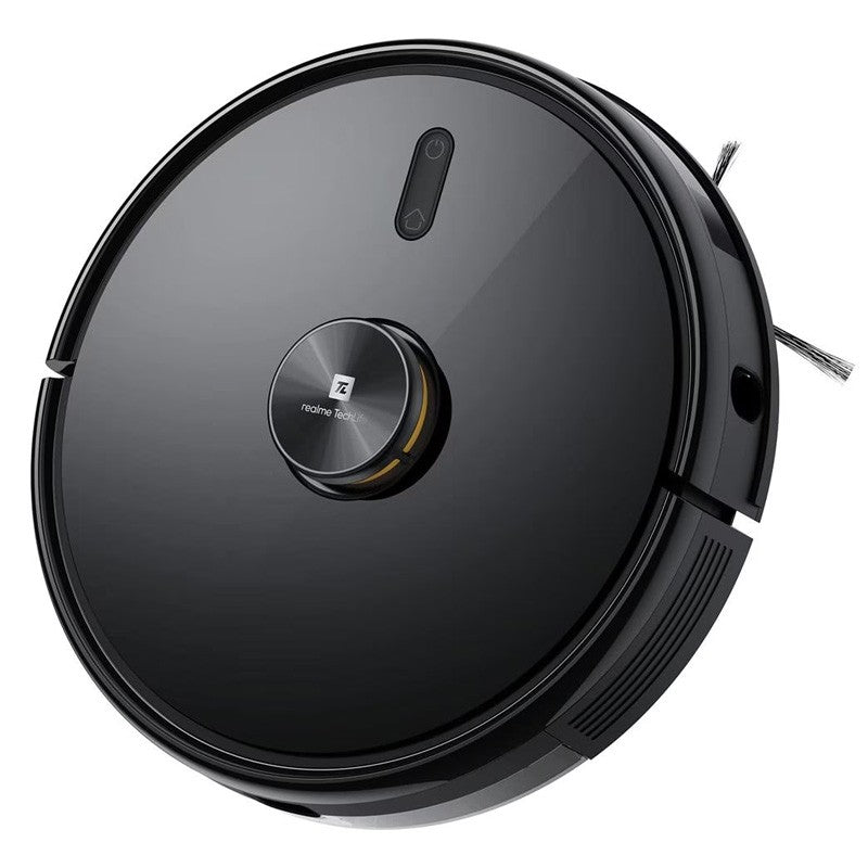 Realme Techlife 2-in-1 Rechargeable Robot Vacuum Cleaner with 5200mAh Battery, Vacuum & Mop with Lidar Smart Mapping & 38 Sensors
