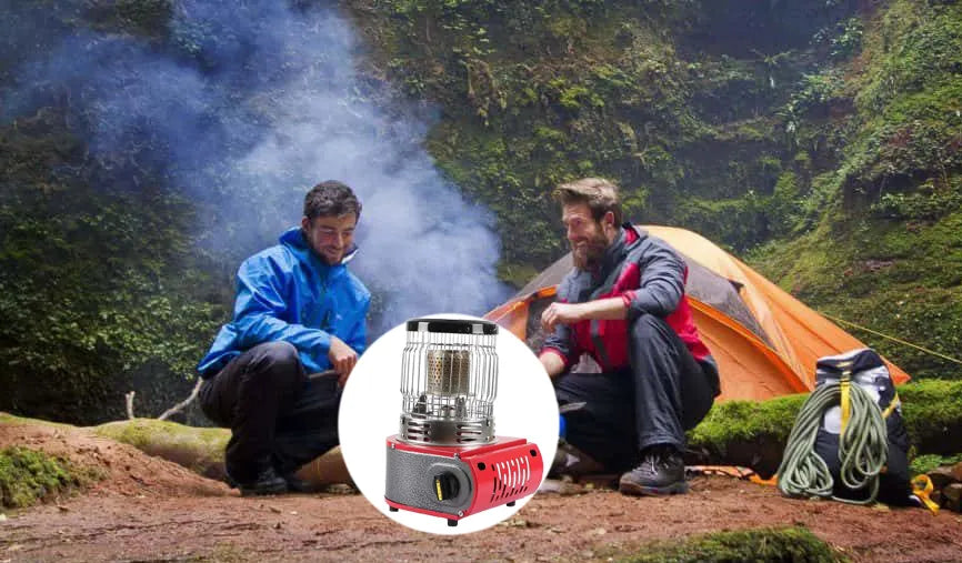 Portable Gas Heater for Camping with Adjustable Thermostat for Camping & Outdoors