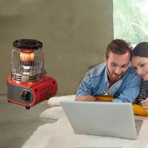 Portable Gas Heater & Stove for Camping, Home & Outdoors