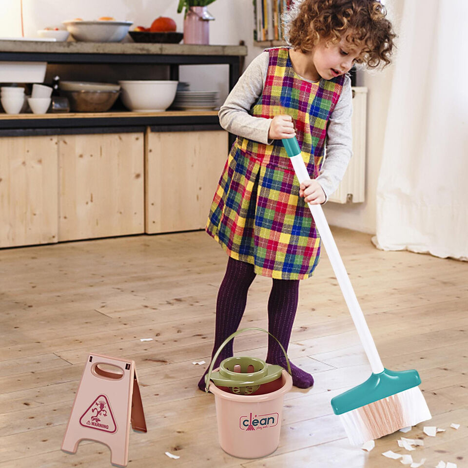 Little Helper Cleaning Trolley Educational Toy with Accessories