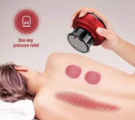 Intelligent Suction Cupping Massager with Heating & Infrared Red Light Therapy
