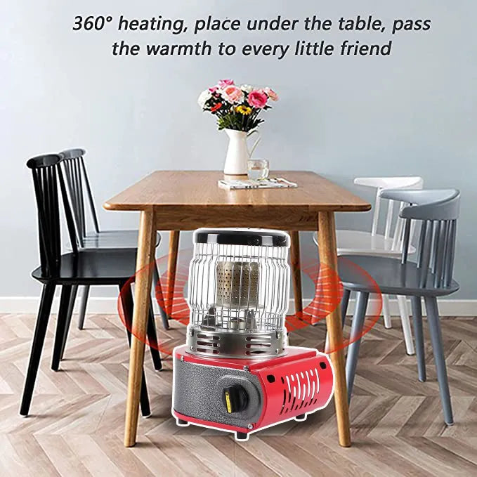 Portable Gas Heater for Camping with Adjustable Thermostat for Camping & Outdoors