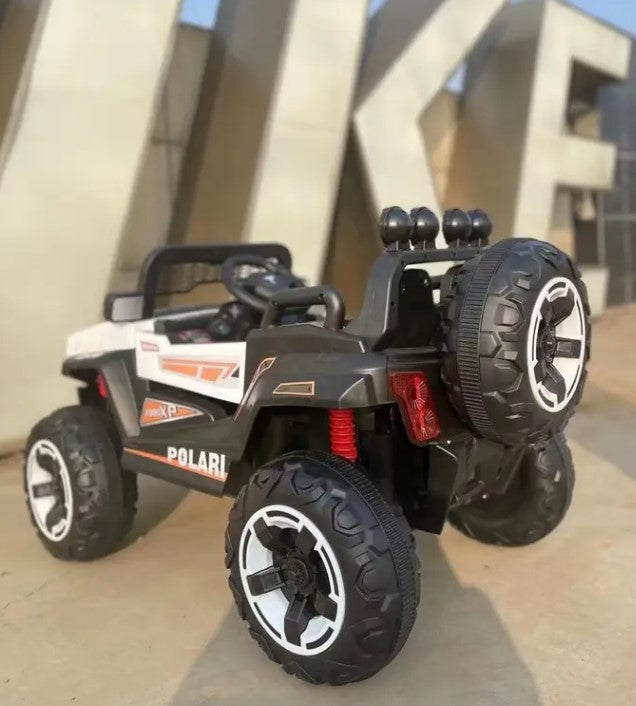 RideX Kids Electric Ride On Jeep Car with MP3 Music Player and Remote Controller