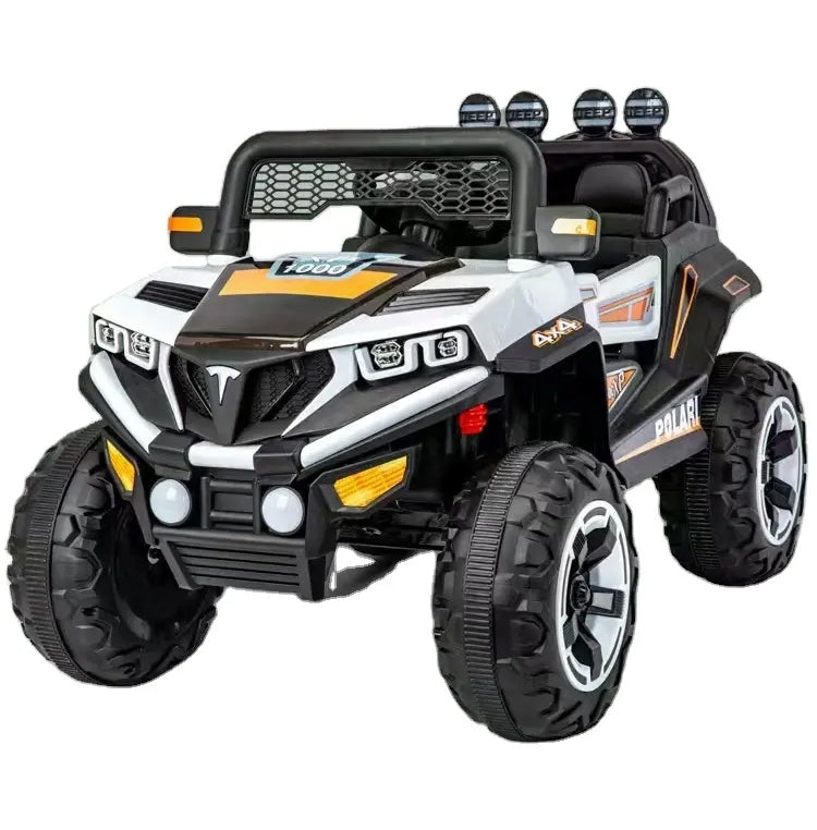 RideX Kids Electric Ride On Jeep Car with MP3 Music Player and Remote Controller
